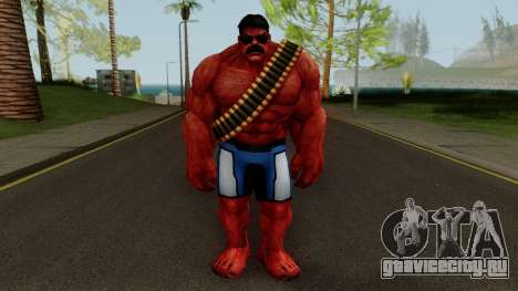 MFF Red Hulk USA Avengers для GTA San Andreas