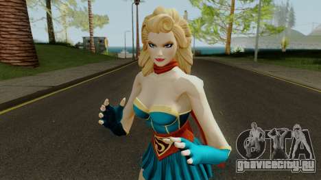 DCUO Supergirl Bombshell для GTA San Andreas