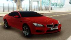 BMW M6 Red Coupe для GTA San Andreas