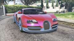 Bugatti Veyron Super Sport 2010 v2.0 [replace] для GTA 5