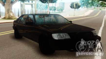 Mercedes-Benz S600 Pure Black для GTA San Andreas