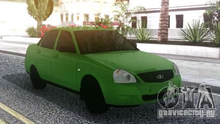 Lada Priora Green для GTA San Andreas