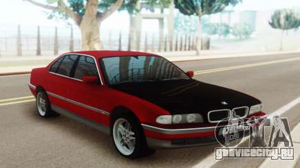 BMW 730 E38 Red Black для GTA San Andreas