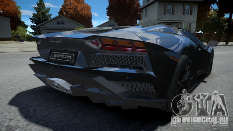 Lamborghini Aventador S 2018 для GTA 4