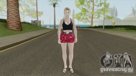 Jill Valentine Casual V3 для GTA San Andreas
