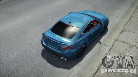 Lexus RC F для GTA 4