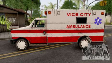 Ambulance from GTA VCS для GTA San Andreas