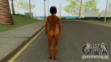 Luna Black Girl Nude для GTA San Andreas