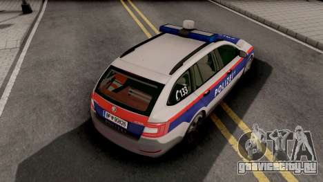 Skoda Octavia Polizei для GTA San Andreas