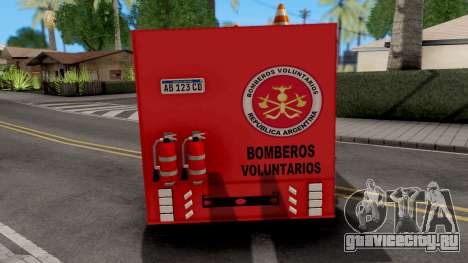 Iveco Tector Bomberos Argentina для GTA San Andreas