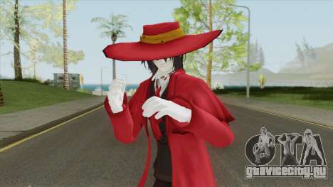 Alucard Skin V2 (Hellsing) для GTA San Andreas