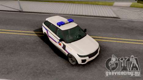 Gallivanter Baller 2014 Hometown PD Style для GTA San Andreas