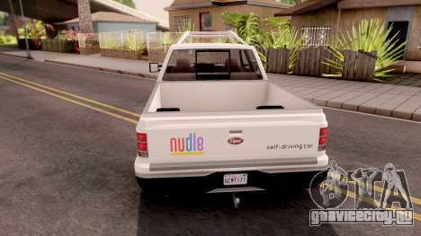 GTA V Vapid Sadler Nudle Self-Driving Car для GTA San Andreas