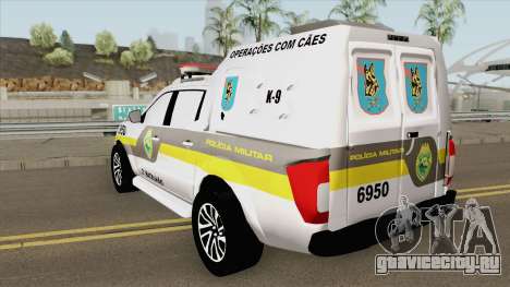 Nissan Frontier 2017 (Policia Militar) для GTA San Andreas