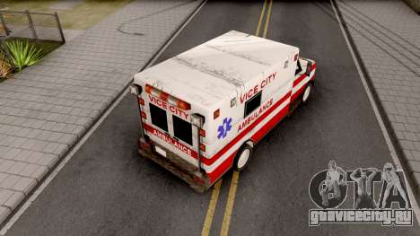 Ambulance from GTA VCS для GTA San Andreas