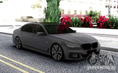 BMW 750 760Li M Xdrive 2017 для GTA San Andreas