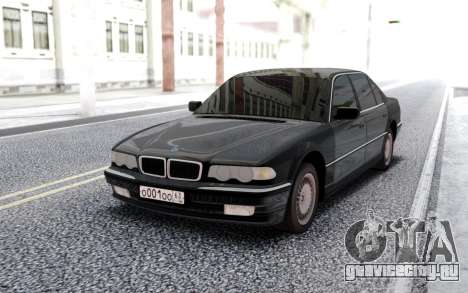 BMW 750i E38 для GTA San Andreas