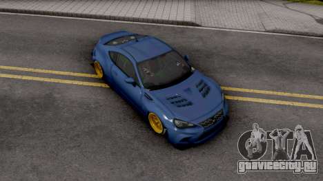 Subaru BRZ 2014 Aimgain Custom для GTA San Andreas