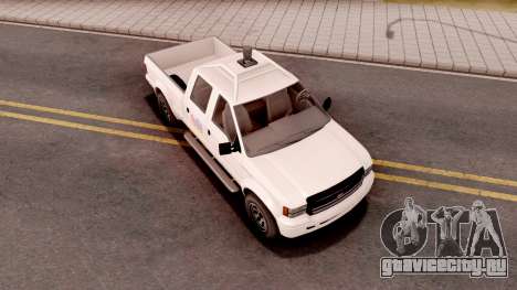 GTA V Vapid Sadler Nudle Self-Driving Car для GTA San Andreas
