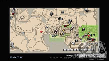 RDR2 Map Styled для GTA San Andreas
