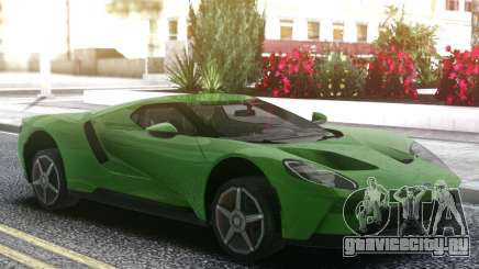 Ford GT 2017 Green для GTA San Andreas