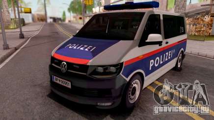 Volkswagen Transporter T6 Osterreich Polizei для GTA San Andreas