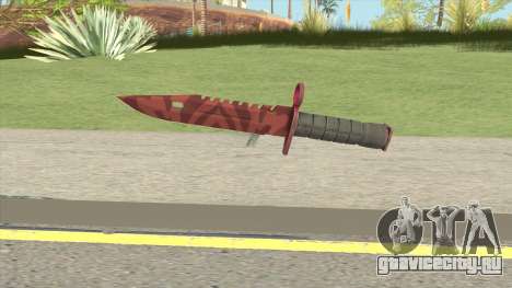 CS:GO M9 Bayonet (Slaughter) для GTA San Andreas