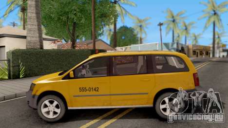 Dodge Grand Caravan Taxi для GTA San Andreas