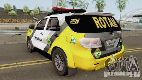 Toyota Hilux SW4 2014 ROTAM PR для GTA San Andreas