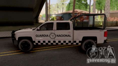 Chevrolet Cheyenne 2016 Guardia Nacional для GTA San Andreas