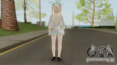 Marie Rose White Dress для GTA San Andreas