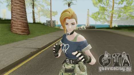 Creative Destruction - Female Soldier для GTA San Andreas