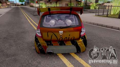 Dacia Sandero Modified для GTA San Andreas