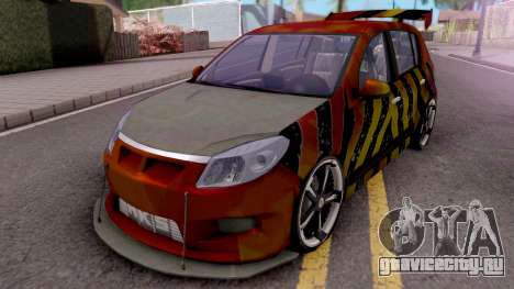 Dacia Sandero Modified для GTA San Andreas