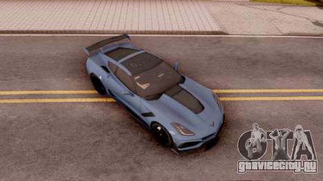 Chevrolet Corvette ZR1 2019 для GTA San Andreas