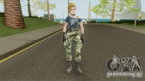 Creative Destruction - Female Soldier для GTA San Andreas
