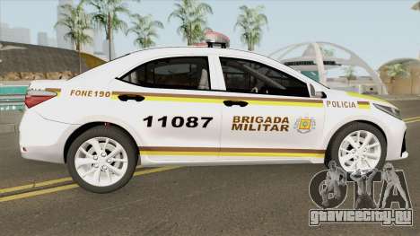 Toyota Corolla 2017 Brigada Militar для GTA San Andreas