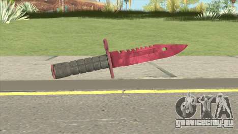CS:GO M9 Bayonet (Doppler Ruby) для GTA San Andreas