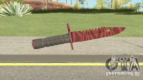 CS:GO M9 Bayonet (Slaughter) для GTA San Andreas