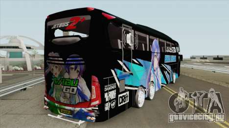 Jetbus 2 SHD (6 Wheel) для GTA San Andreas