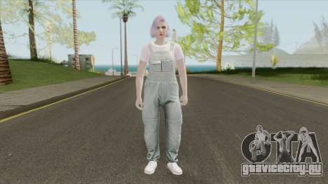 GTA Online Random Skin 28 (Aesthetic Girl) для GTA San Andreas