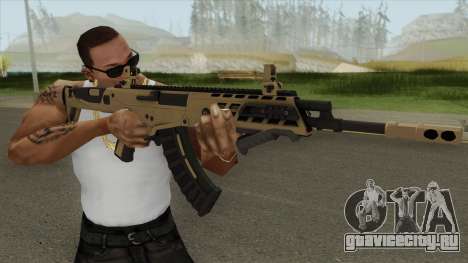 Warface AK-Alfa Gold (With Grip) для GTA San Andreas
