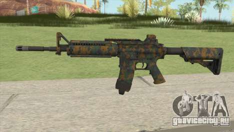 Warface M4A1 (Woodland) для GTA San Andreas