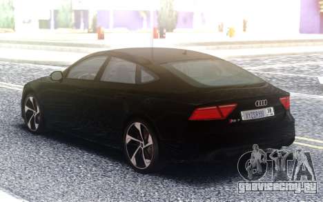 Audi RS7 Restyling для GTA San Andreas