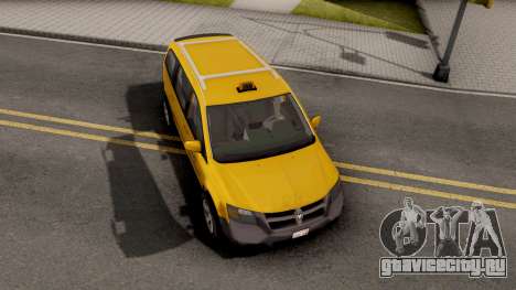 Dodge Grand Caravan Taxi для GTA San Andreas