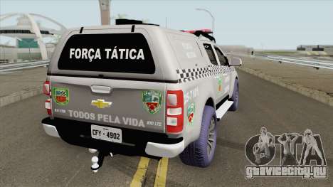 Chevrolet S-10 2015 (Forca Tatica Nova Potagem) для GTA San Andreas