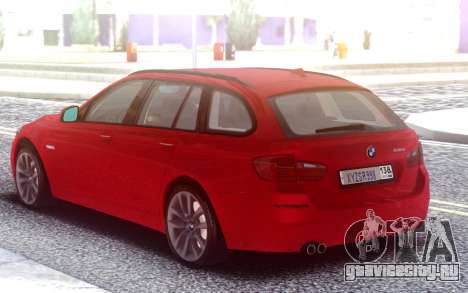 BMW 530D Touring Red для GTA San Andreas