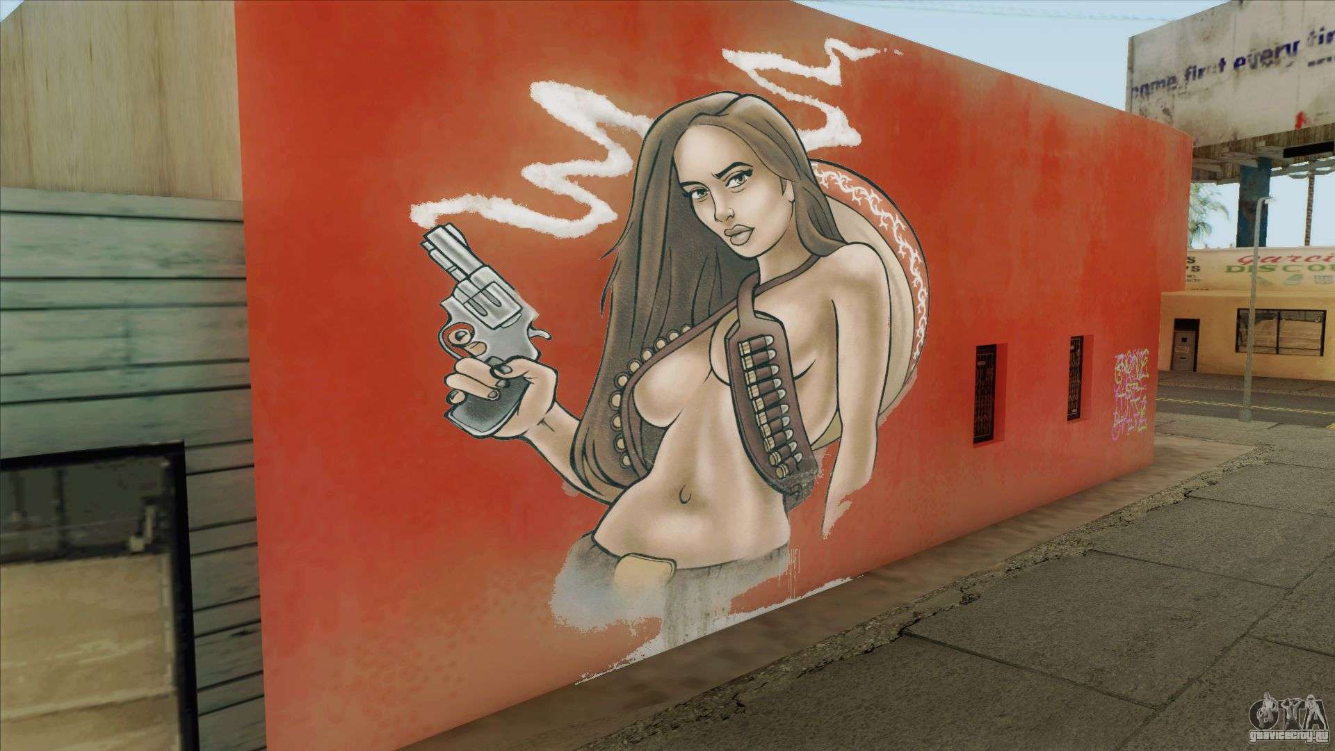 граффити на голых женщинах фото 44