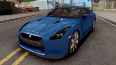Nissan GT-R R35 Blue для GTA San Andreas