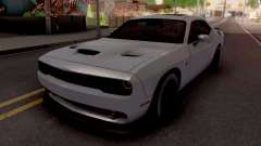 Dodge Challenger Hellcact Lowpoly для GTA San Andreas